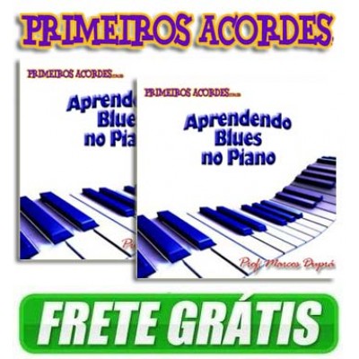 piano blues video aula